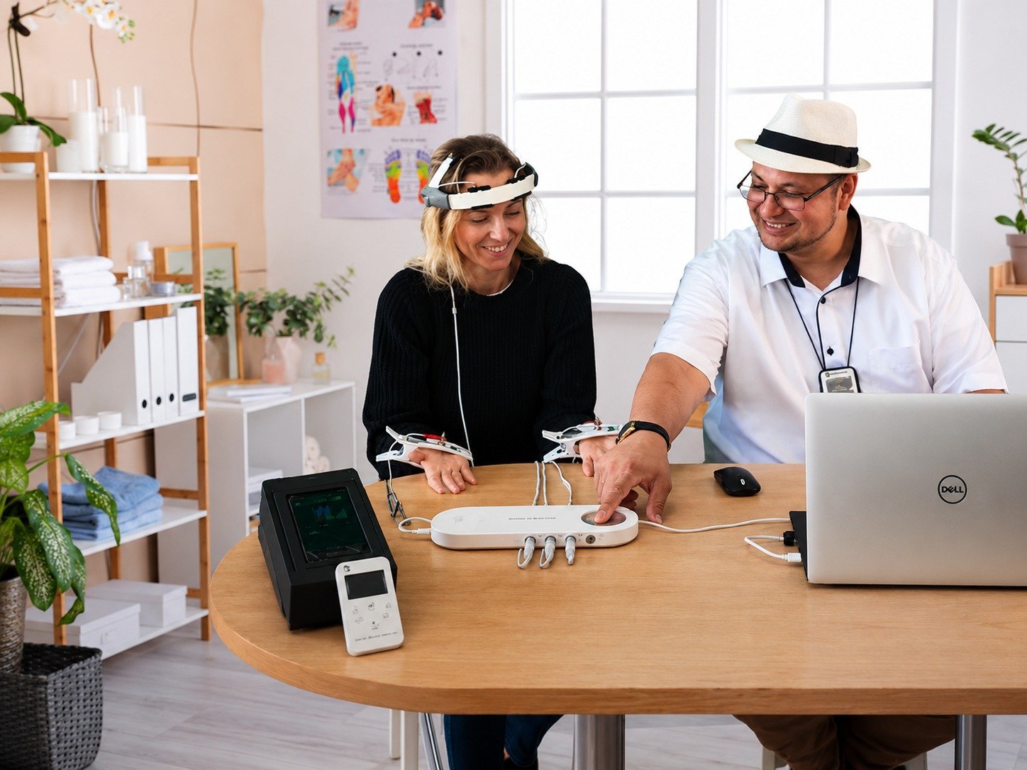ליווי אישי בטכנולוגיית תדרים — WebWellness